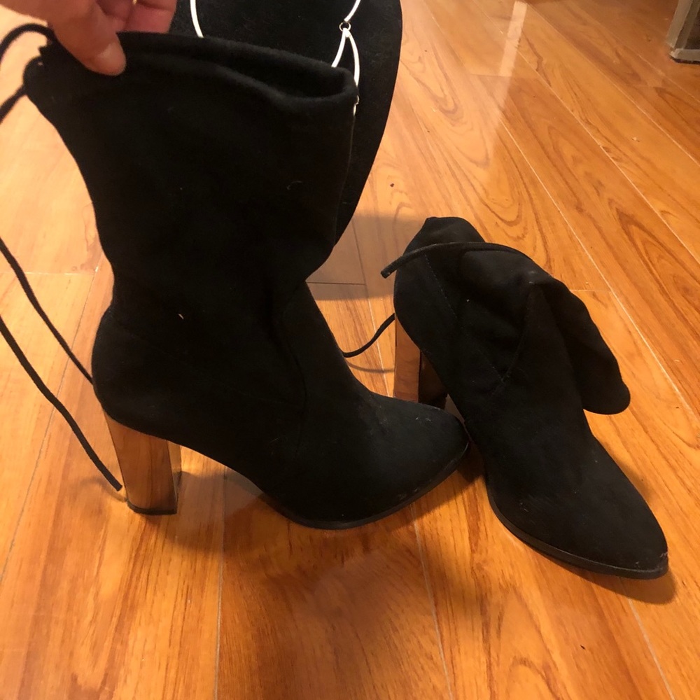 Boots w metal heel 9